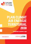 Plaquette de présentation du PCAET – Plan Climat Air Energie Territorial 2030 de la Métropole de Lyon